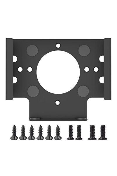 Choice Black Metal Mount Holder Bracket Wall Mount Stand Under Desk Stand for...