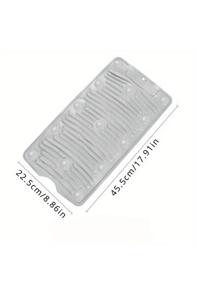 Choice Light Grey Silicone Laundry Scrub Board – Portable Mini Washing Board,...