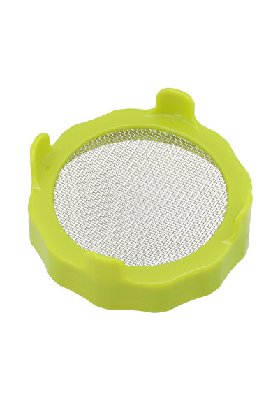 Choice1 غطاء بلاستيكي أخضر اللون، قطعة واحدة، لبرطمانات واسعة الفوهة، لزراعة ...