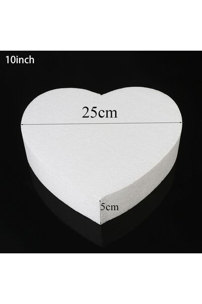 choice2 10inch Heart Shape Cake Foam Mould Kitchen Accessories Sugarcraft Dum...