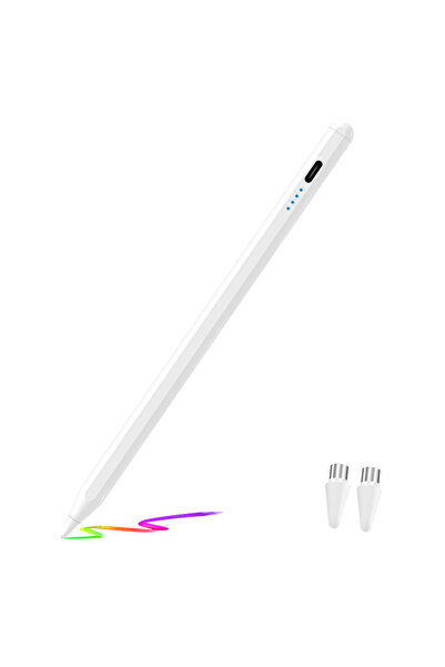 Choice WHITE Universal Fine-Tip Touchscreen Capacitive Stylus Pen with 2 Extr...