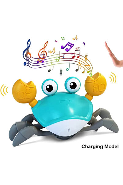 Choice1 ألعاب سرطان البحر الزاحف الأزرق، ألعاب موسيقية مضيئة، ألعاب زحف ممتعة...