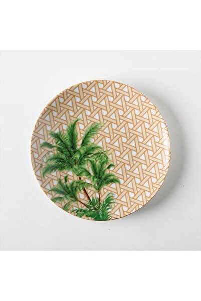 VITELLI DUBAI Hazeran Palm 20 Cm Porcelain Plate