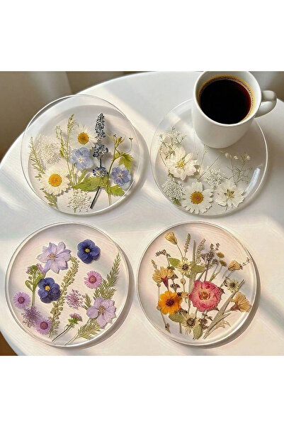 choice2 قطعتان عشوائيتان من قواعد الأكواب أكريليك المسطحة ثنائية الأبعاد، بتص...