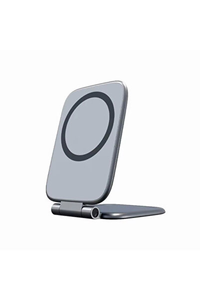 Choice حامل هاتف مغناطيسي مزدوج أسود رمادي، حامل هاتف فائق النحافة قابل للطي ...