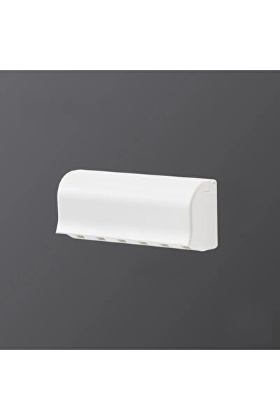 Choice1 13x5.5cm Simple Wall Mounted Toothbrush Rack No Perforated Toothbrush...