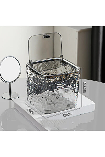 choice2 Gray L Hair Accessories Organizer Acrylic Storage Box Clear Hair Tie ...