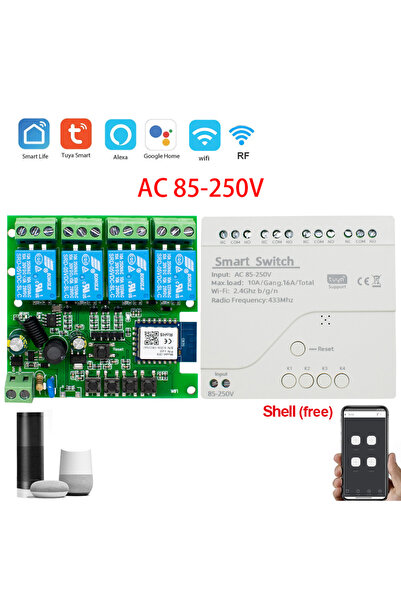 Choice3 مفتاح Tuya الذكي Scimagic AC 85-250V، وحدة Tuya Zigbee، 4 قنوات، 7-32...