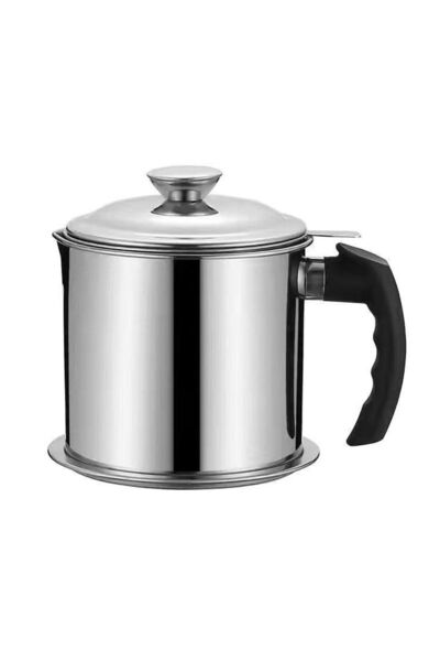 choice2 وعاء فلتر زيت كبير السعة من الفولاذ المقاوم للصدأ 304، سعة 1.4 لتر/1....