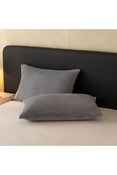 Choice 48x74cm 2pcs Light Grey 2025 New autumn and winter new milk velvet sol...