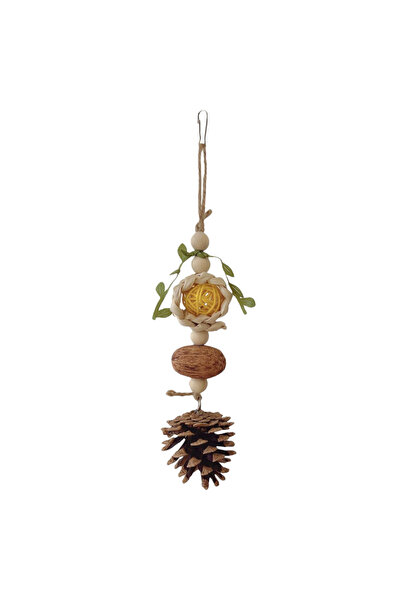 Choice1 A Bird Chewing Toy Funny Cotton Rope Pinecone Parrot Toys Bite Resist...