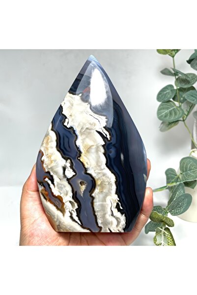 Choice1 قطعة واحدة (100-200 غرام) من زينة على شكل دمعة من العقيق البركاني الط...