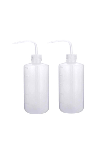 Choice5 white 500ml 2pcs 250ml~1000ml Water Bottle Safety Rinse Bottle Wateri...