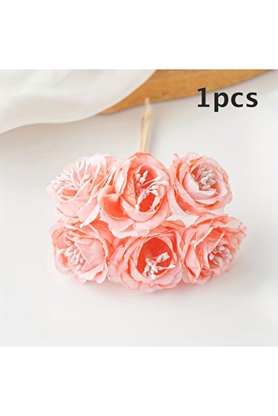 Choice4 اللون-11، قطعة واحدة من زهور الفاوانيا الاصطناعية، مناسبة لحفلات الزف...