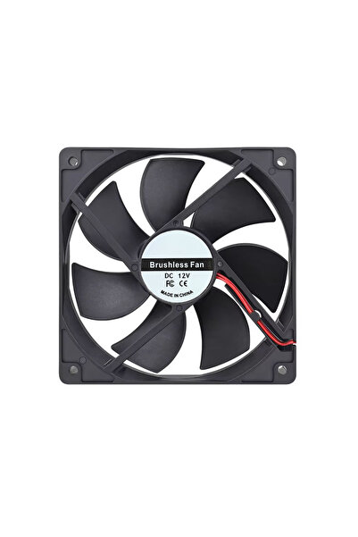 Choice3 قطعتان من مروحة تهوية علبة الكمبيوتر 12025 12 فولت 2P2.54 120x120x25 ...