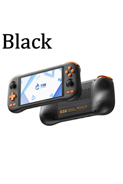 choice2 جهاز ألعاب محمول كلاسيكي أسود بشاشة لمس 5.5 بوصة K56، يعمل بنظام أندر...