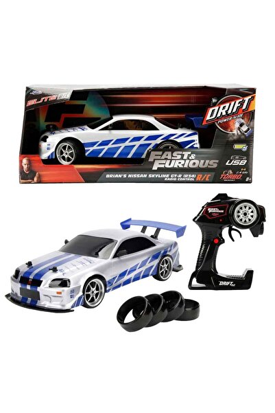 Sunman 9718 SUN-SIM-JDA-R C ARABA 1 10 FAST FURIOUS NISSAN SKYLINE GTR FASTF