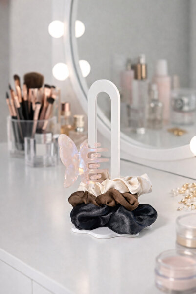 Vescarri Buckle Organizer Stand |   Desktop Hair Accessory Organizer