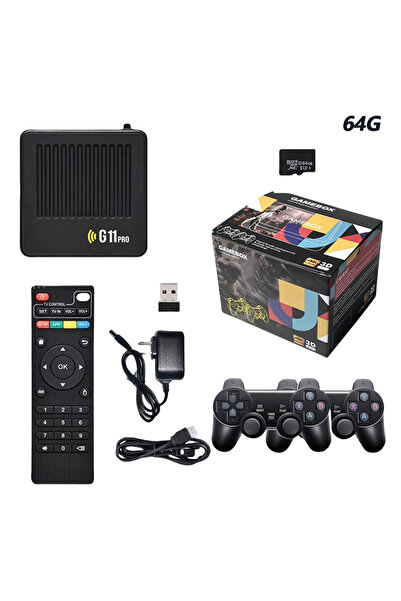 Choice APWIKOGER 64GB G11 Pro Game Box 4K HD TV Game Stick Video Game Cole 64...