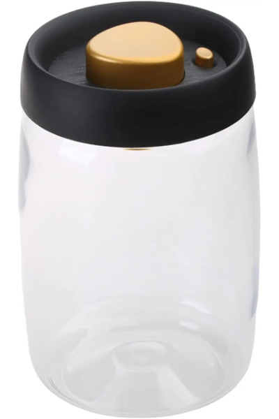 Choice 900 ml Coffee Ware Borosilicate Glass Kitchen Storage Jar Coffee Jar w...