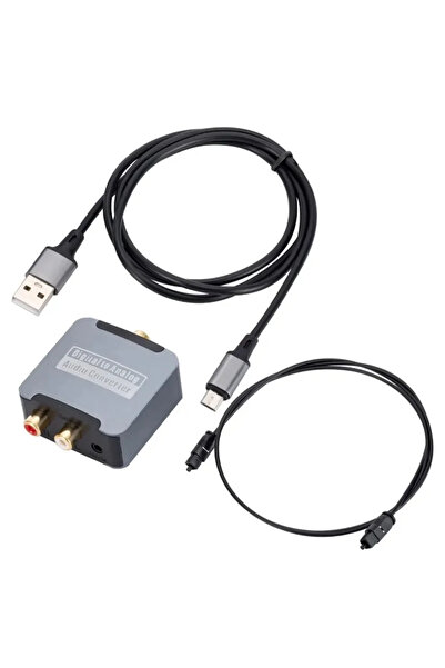 Choice محول صوت رقمي إلى تناظري من VIKEFON، بتردد 192 كيلوهرتز، SPDIF رقمي، ب...