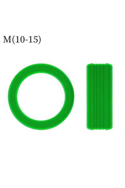 Choice3 Green M Silicone Smart Ring Cover for Oura Ring Gen4 Anti-Scratch Ant...