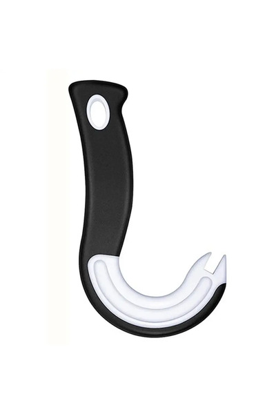 Choice 1pc Portable J-Shaped Easy Grip Tin Openers Kitchen Non-Slip Jar Opene...