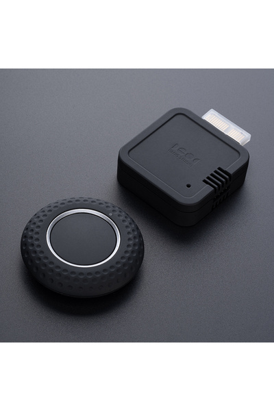 Choice زر تشغيل لاسلكي للكمبيوتر المكتبي الأسود، قابل للتخصيص، جهاز تحكم عن ب...