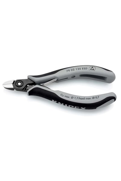 Knipex 79 02125ESD HASSAS ELEKTRONİKÇİ YAN KESKİ ESD