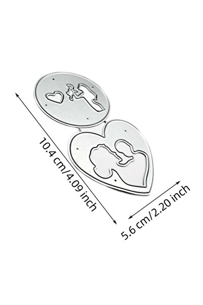 Choice قوالب نقش معدنية يدوية الصنع من عام 1869، قوالب قطع استنسل عيد الأم، ق...