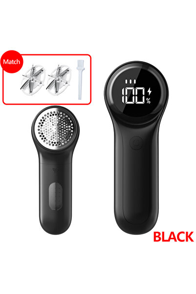 Choice مزيل الوبر الكهربائي بشاشة رقمية سوداء، قابل لإعادة الشحن عبر منفذ USB...