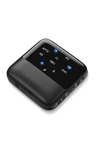Choice black 2 In 1 Bluetooth Receiver Transmitter APTX HD Low Latency 3.5mm ...