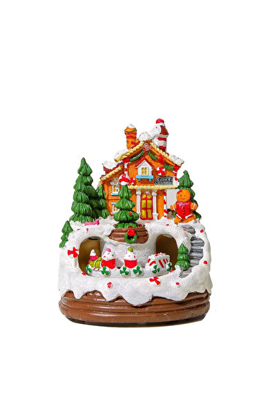 Choice YL-2347 YL-2347 بيت الثلج الموسيقي المتوهج) زينة عيد الميلاد الإبداعية...