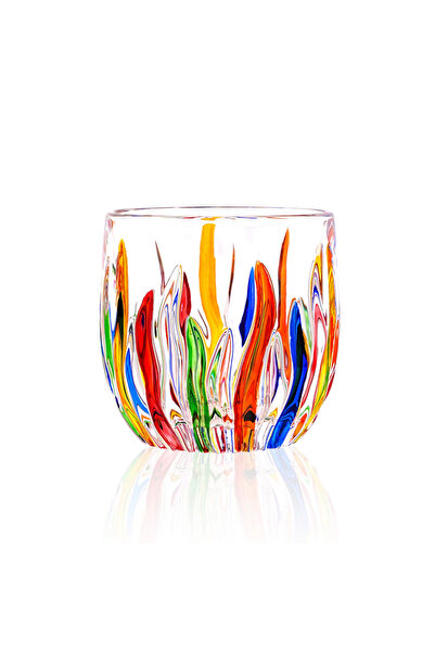 Choice4 Rainbow Color IKAPE Glass Cup,Espresso Cup,Milk Cup,Coffee and tea to...