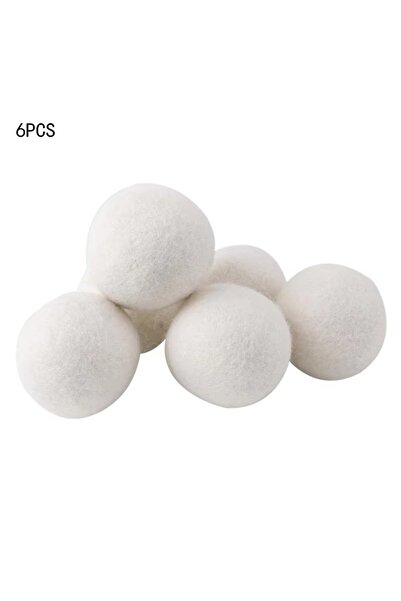 Choice 6 قطع من كرات تجفيف الصوف، منعم أقمشة طبيعي قابل لإعادة الاستخدام، ملح...