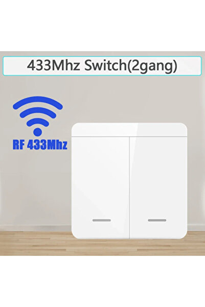 Choice1 GGBEE 2 Gang Switch Wireless ON OFF Switch RF433 Module Wireless Remo...