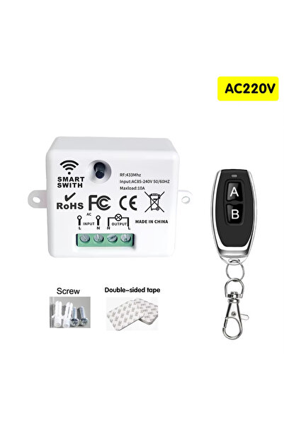 Choice جهاز تحكم عن بعد واحد، جهاز استقبال واحد، مرحل 10 أمبير، جهاز استقبال،...