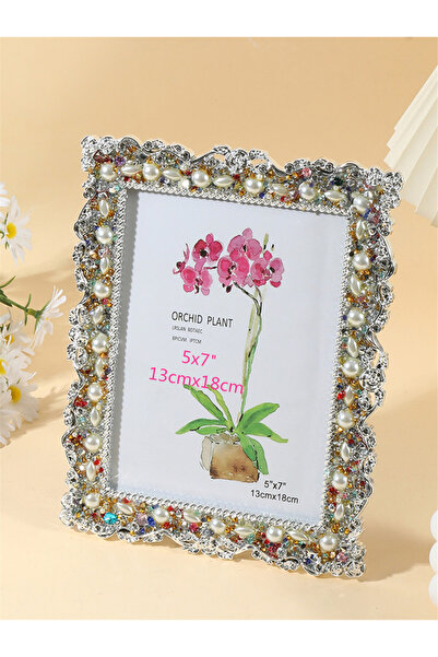 Choice1 7in(13x18cm) 1Pcs classic European and American diamond pearl photo f...