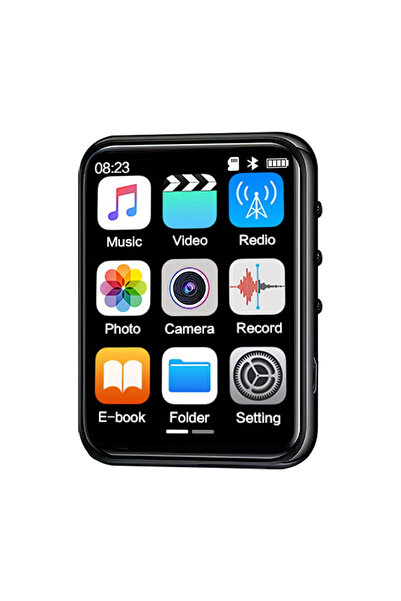 Choice4 مشغل MP3 فقط، شاشة لمس، بلوتوث 5.4، صوت عالي الدقة، جهاز ووكمان مزود ...