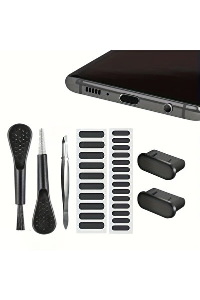 Choice طقم صيانة هواتف عالمي مكون من 29 قطعة، يشمل سدادة غبار لمنفذ Type-C، و...