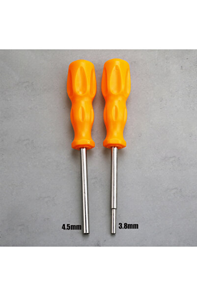 Choice3 طقم مفكات أمان برتقالية اللون، مقاس 3.8 مم و4.5 مم، مناسب لأجهزة نينت...