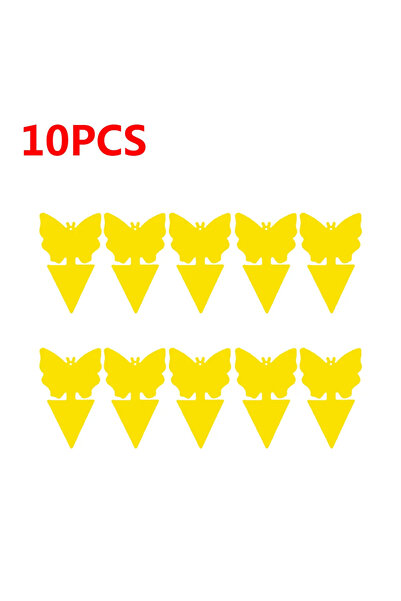 Choice فراشات 10 قطع 50-10 قطع مصائد لاصقة مصيدة ذباب الفاكهة مصيدة حشرات لاص...