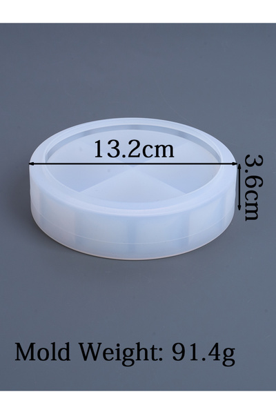 Choice قالب تخزين متعدد الطبقات من السيليكون مع غطاء لصب راتنج الإيبوكسي