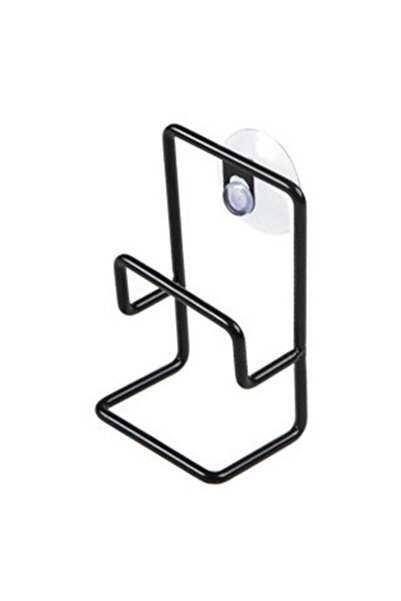 Choice Black 〔W〕Metal Suction Cup Sink Drain Rack Wall Sucker Sponge Storage ...