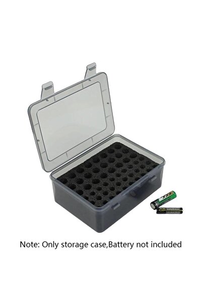 Choice A 54 Slot Battery Storage Organizer Holder for AA AAA Batteries Batter...