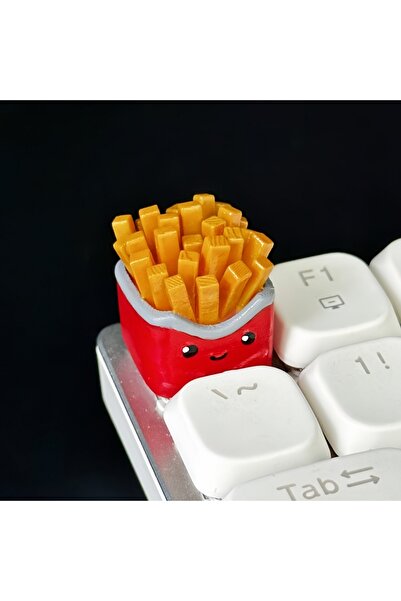 Choice d Hamburger Key Caps Kawaii Food Keycaps Cartoon Mechanical Keyboard C...