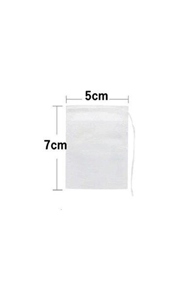 Choice9 50 كيس شاي للاستخدام مرة واحدة، مقاس 5.5 × 7 سم، 200/50 حقيبة ، مصنوع...