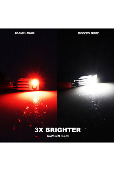 Choice3 10Pieces Red White Upgraded Door Panel Ambient Lighting For BMW F30 F...