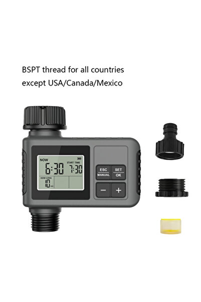 Choice مؤقت ري أوتوماتيكي ذكي من إنسوما مزود بزر، نظام ري ذكي، مؤقت رشاشات