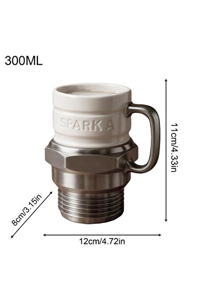 Choice 400ml As show Unique Sparkplug Mug Novelty Tea Mugs Drinkware Creative...